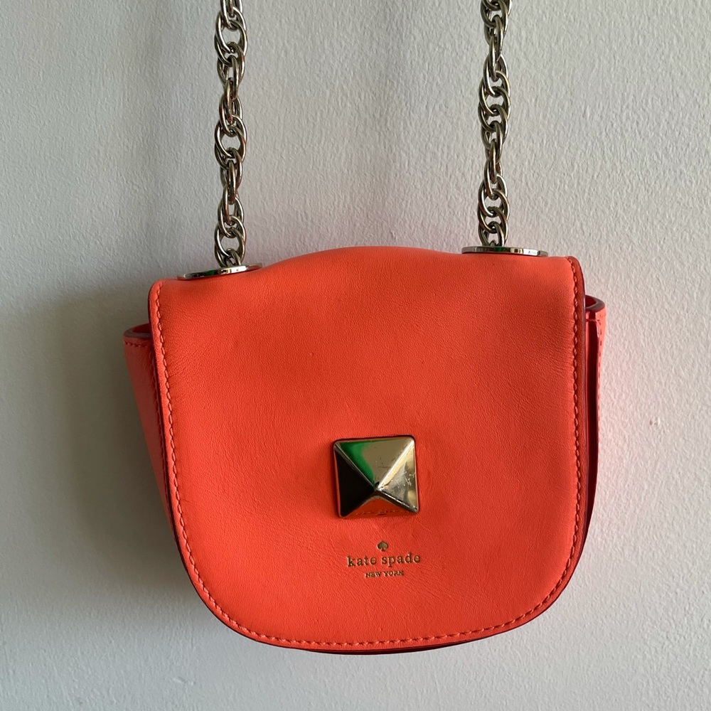 Pink Kate spade crossbody bag